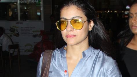 Kajol adds a unique denim kurta to her at-home closet during self ...