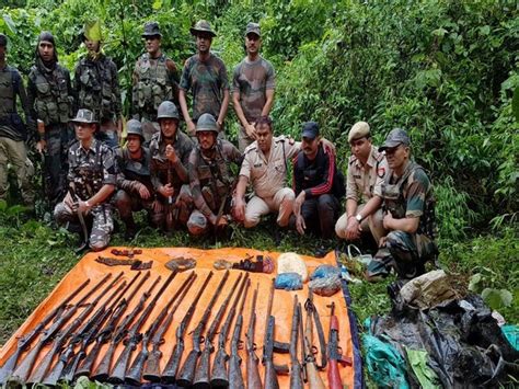Assam: Arms, explosives recovered from Panbari Reserve Forest