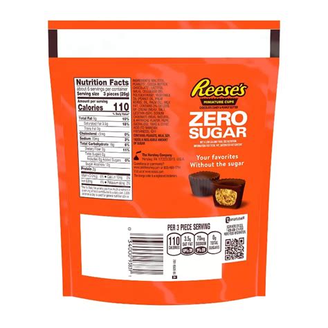 Reese's Buy Reese's Zero Sugar Miniature Cups - 5.1oz at Ubuy India