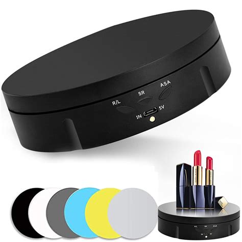 Motorized Photography Rotating Display Stand, 90/180/360 Degree ...