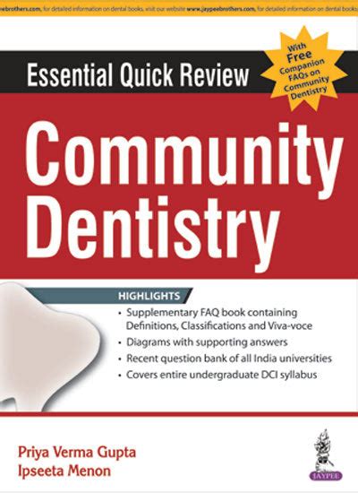 ESSENTIAL QUICK REVIEW COMMUNITY DENTISTRY WITH FREE COMPANION FAQS ON ...