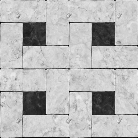 Black And White Tile Floor Texture