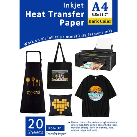 Inkjet Printable Heat Transfer Paper - Get What You Need