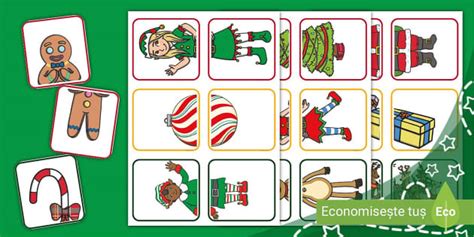 Crăciunul – Puzzle grupa mică (teacher made) - Twinkl