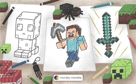 Animation Vs Minecraft Coloring Pages