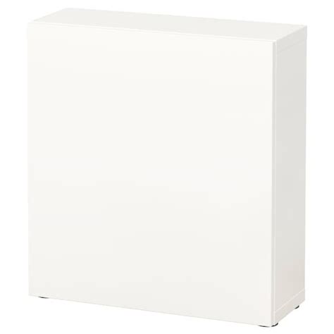 BESTÅ shelf unit with door, white/Lappviken white, 60x22x64 cm (235 ...