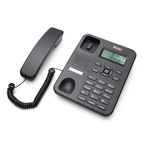 Hola TF 310 Caller Id Corded Landline Phone with CLI and Incoming and ...