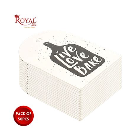 Gift Hamper Tags I Live Love Bake I Use For Gift Hamper Boxes, Cake ...