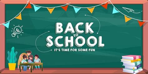 Back to school banner template | Premium PSD