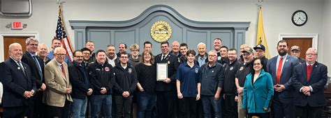 Fire Chief Joseph Vander Plaat Honored for his Service | wyckoffnj