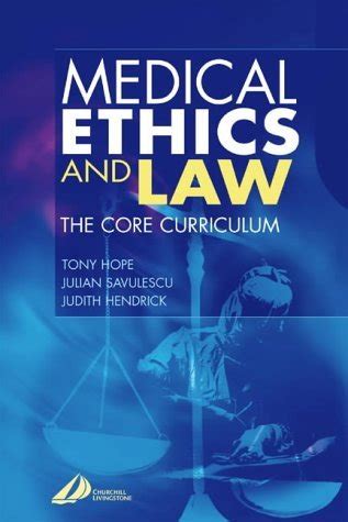 Buy Medical Ethics and Law: The Core Curriculum Book Online at Low ...