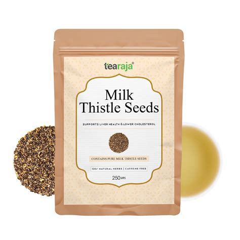 Pure Milk Thistle Tea( Silymarin), 300 GMS | Herbal Tea | Strengthen ...