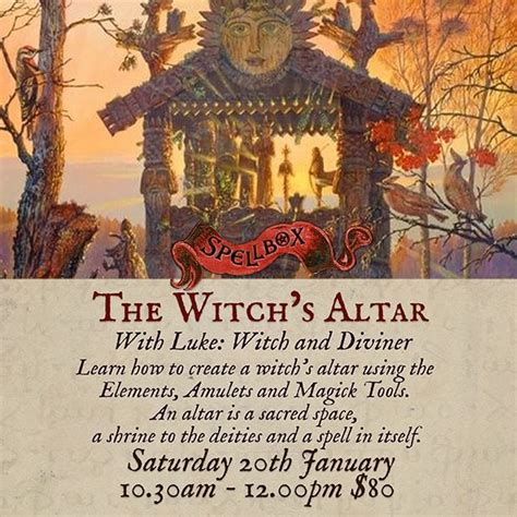 The Witchs Altar: The Spellbox Cauldron Workshop, Block Arcade ...