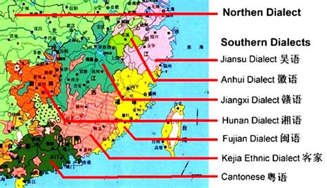 Chinese Language Dialects 的图像结果