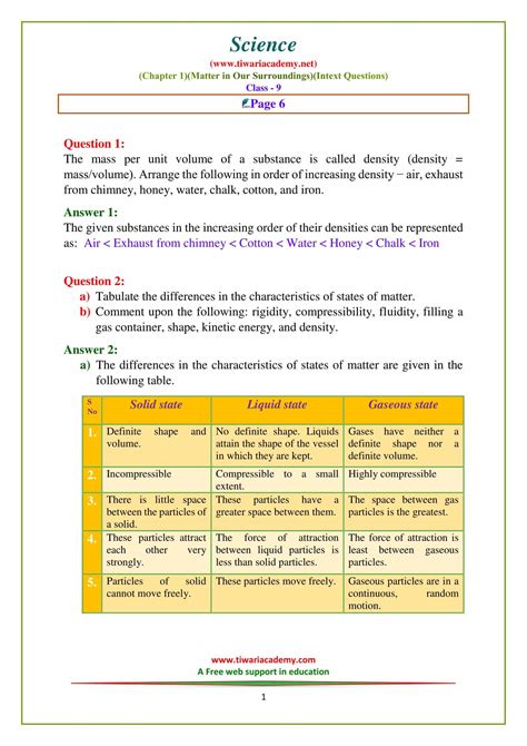 NCERT Class 9 Science Chapter 1 的图像结果