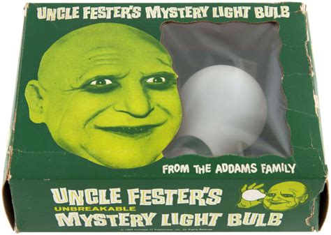 Uncle Fester Light Bulb 的图像结果