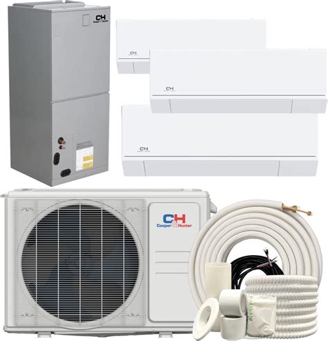 Cooper & Hunter Astoria Series 48,000 BTU Four (4) Zone with 6000, 6000 ...
