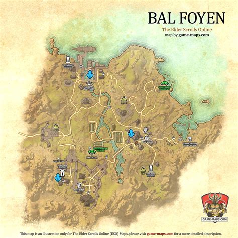 Elder Scrolls Online Ebonheart Map