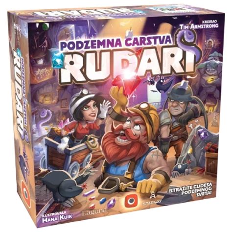 Podzemna carstva: Rudari - Drustvena igra|www.drustveneigre.rs|