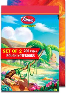 Srinivasa Rough Notebooks 200 Pages ( 2 Subjects Scrap Book) 2 Practice ...