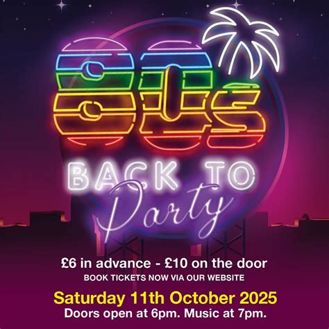 Ultimate 80s Party Night @thehatfieldhotel, The Hatfield Hotel, The ...