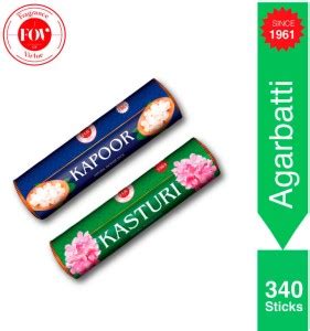 Fragrance of Virtue Kapoor & Kasturi Incense Sticks| Super saver ...