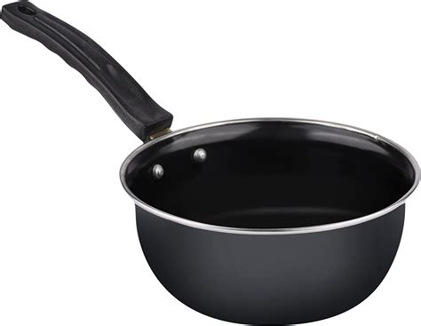 Buy ATEVON Non-Stick Tadka/Sauce Pan Gift Set, 12 cm, Black Online at ...