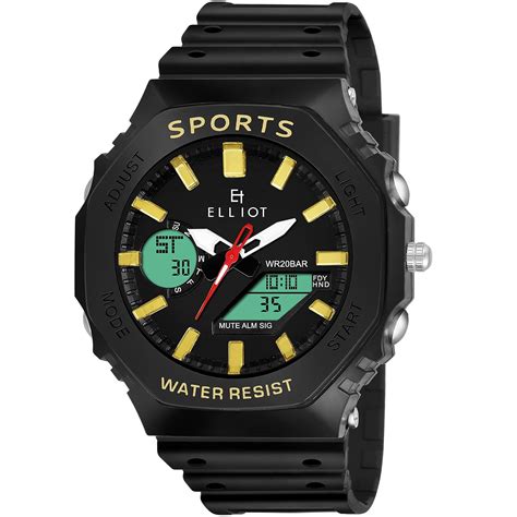 Buy Elliot Branded Analog Digital Men's Watch with One Year Warranty ...
