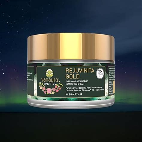 Vanaura Organics Product Name:Rejuvinita Gold Overnight Regenerist ...