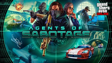 GTA Online: Agents of Sabotage now live with new heists, features, and ...