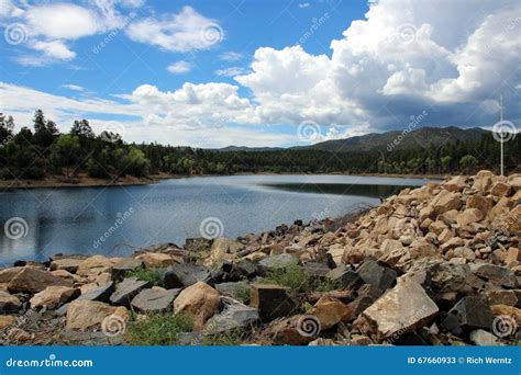 Lynx Lake, Prescott, Yavapai County, Arizona Stock Image - Image of ...