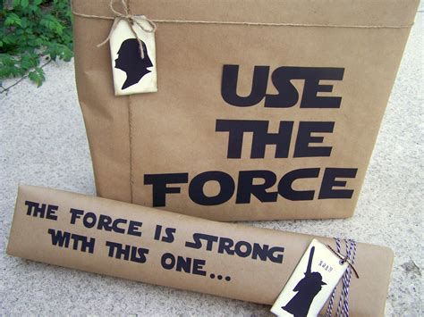 Star Wars Gift Wrap - Creative Wrapping Idea
