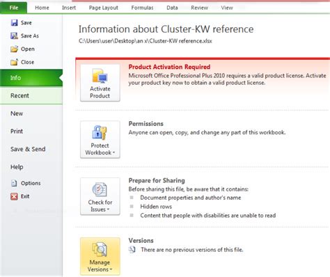 Recover Unsaved Excel File 的图像结果