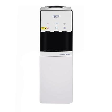 Voltas Floor Mounted Water Dispenser with 18L Storage Cabinet, 3 Water ...