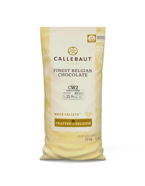 Шоколад белый Callebaut SELECT (нат. ваниль) код CW2NV-595, 10 кг ...