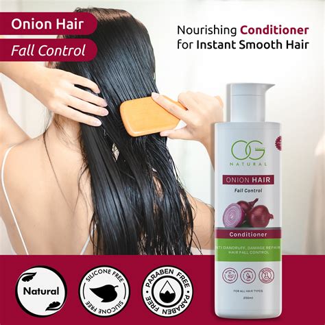 OG BEAUTY Natural Onion Hair Fall Control Conditioner 250 Ml