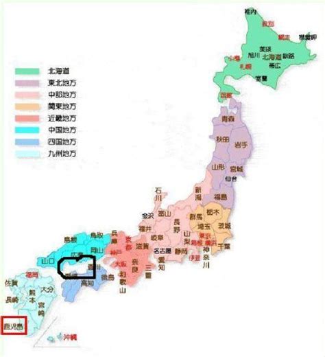日本本州地图_日本本州岛行政地图_微信公众号文章
