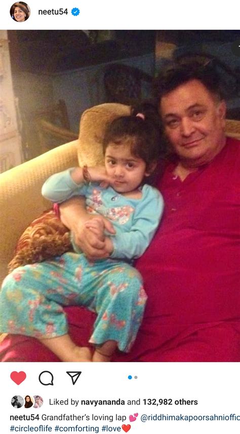 Neetu Kapoor shares an 'ironical' picture with late Rishi Kapoor