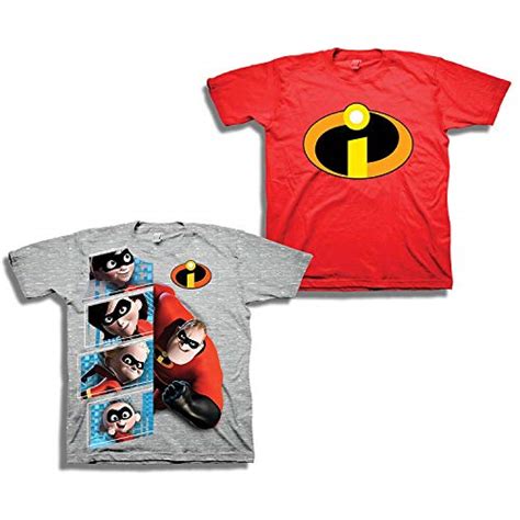 Buy The Incredibles Disney's Pixar Shirt - 2 Pack of Incredibles Tees ...