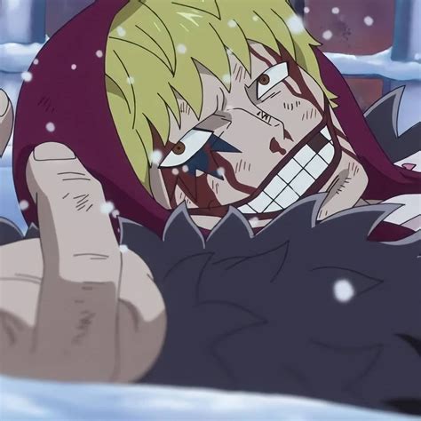 Donquixote Rosinante | One piece drawing, One piece anime, Character design