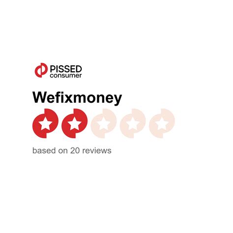Wefixmoney Reviews | wefixmoney.com @ PissedConsumer