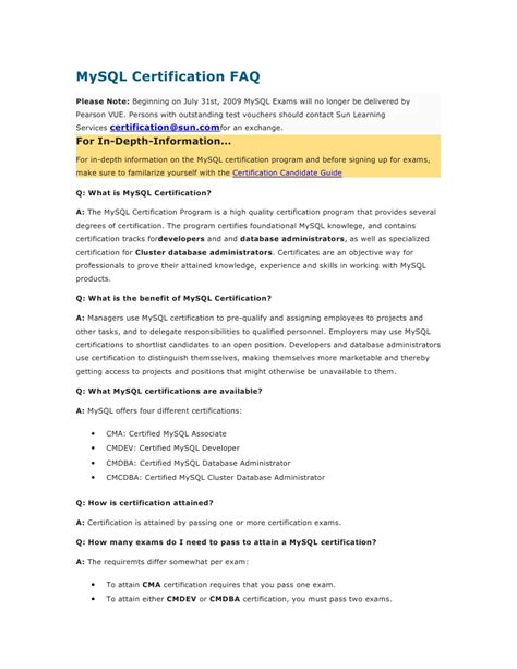 Image result for MySQL Certification