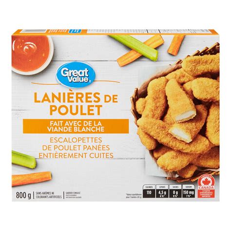 Great Value Frozen Chicken Strips at Gayle Poston blog