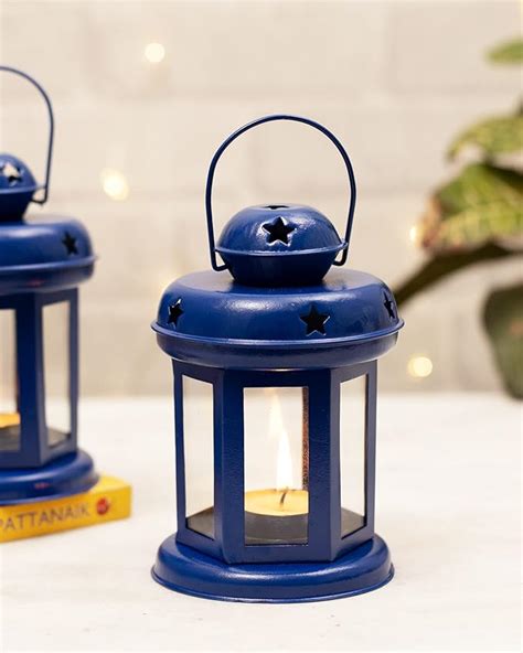 Buy Homesake® Star Light Decorative Metal Lantern Indoor/Outdoor ...