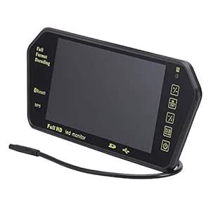 LMTEK 7' AFT Rear View Monitor with Bluetooth for Cars : Amazon.in ...