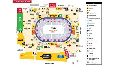Little Caesars Arena Seating Chart Map Realdoll Cl/little Caesars Arena ...