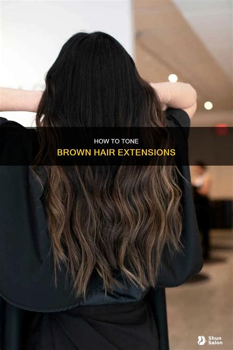 How To Tone Brown Hair Extensions | ShunSalon