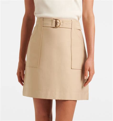 Maria D-Ring Mini Skirt
