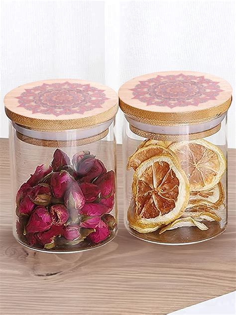 Buy UMAI Pack of 2: Kitchen Storage Glass Jars – GlobalBees Shop
