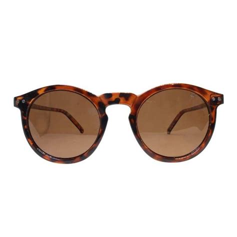Brown Round Sunglasses 21838P